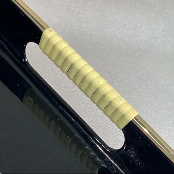 Japan Lacquerware Black Blue Tray Gold Leafing Trees Srednick Collection Forest - Picture 13 of 13